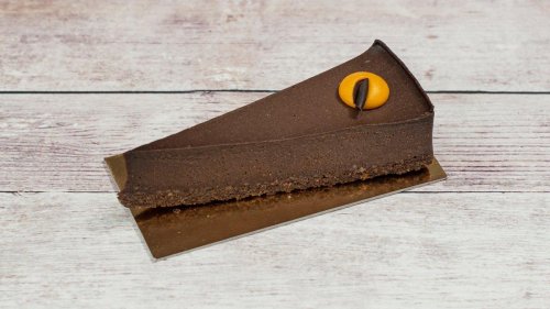 Nyers vegán narancsos csokoládé torta